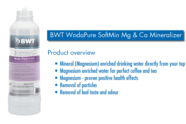BWT WodaPure Soft Min Magnezium and Calcium Mineralizer
